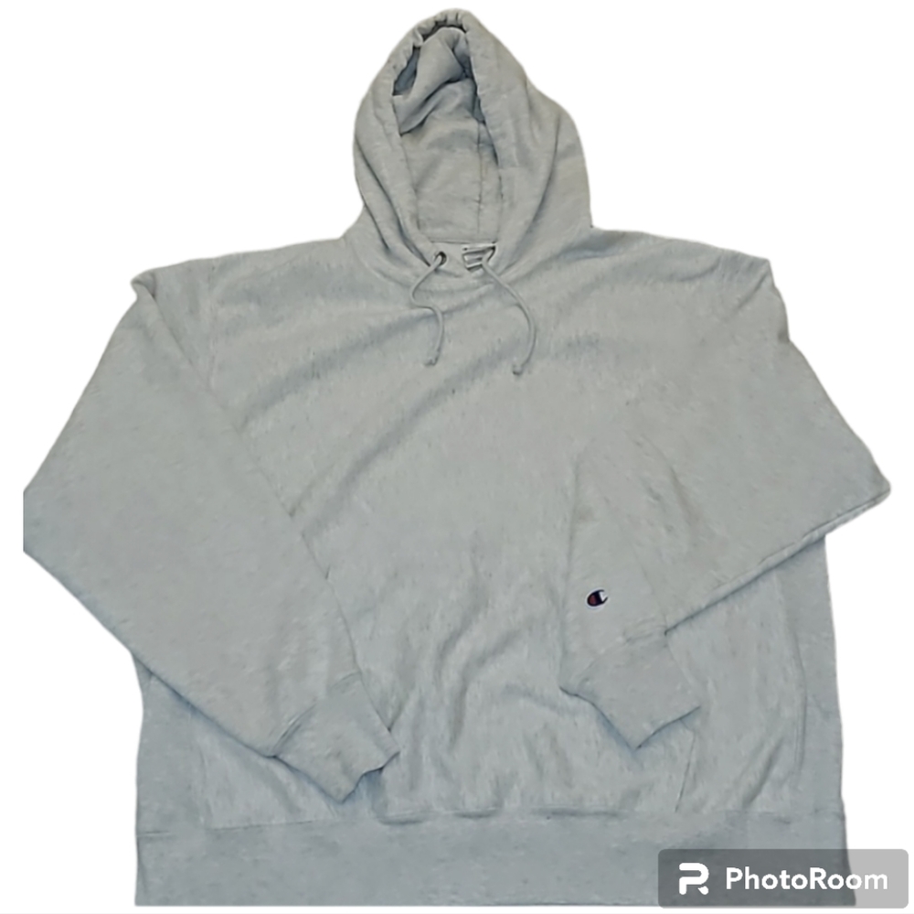 Champion hoodie Reverse Weave vintage gray sweatshirt hoodie sz 2XL